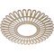 Ekena Millwork Cornelius Wood Fretwork Pierced Ceiling Medallion, Hickory, 40"OD x 14 7/8"ID x 3/8"T CMWP40X0375CRHI - alternate 4
